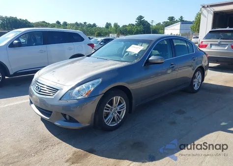2012 Infiniti G37X z USA, uszkodzony, nr VIN JN1CV6AR0CM679329